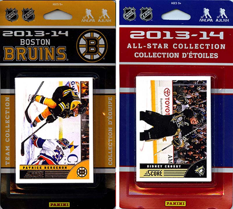CandICollectables BRUINS13 NHL Boston Bruins Licensed 2013-14 Score Team Set & All-Star Set