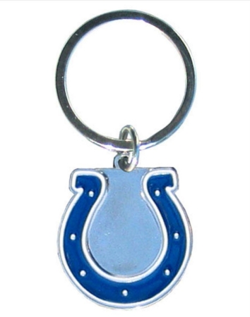 Siskiyou Sports Indianapolis Colts Chrome Logo Cut Keychain