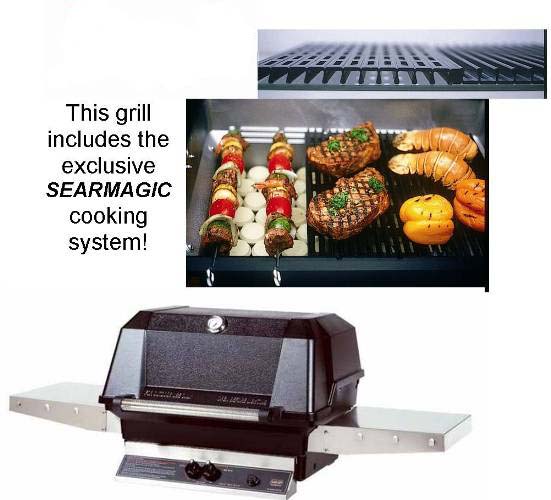 Modern Home Products WNK4DDNS MHP Natural Gas Grill Searmagic Grids