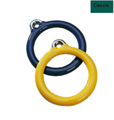 Jensen A172G Commercial 6 in. Trapeze Plastisol Ring - Green