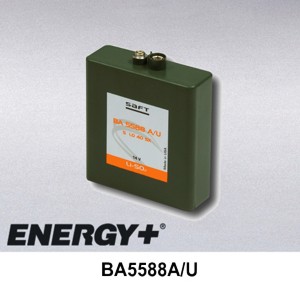 FedCo Batteries Compatible with  Saft BA5588A-U 3500mAh Military Battery For Radio Communications And Military Applications