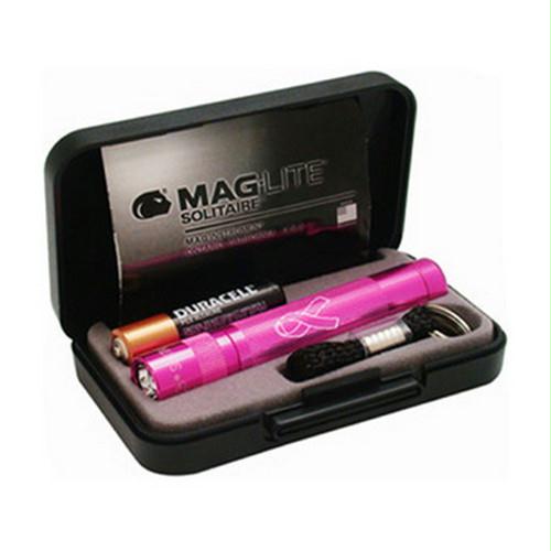 Mag Lite K3AMW2 Mag-Lite Solitaire Pres Box NBCF Pink