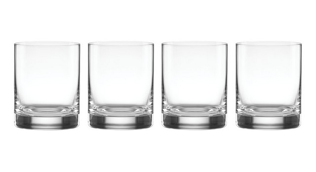 Lenox 852913 13 oz. Tuscany Cylinder Double Old Fashion Glass- Set of 4