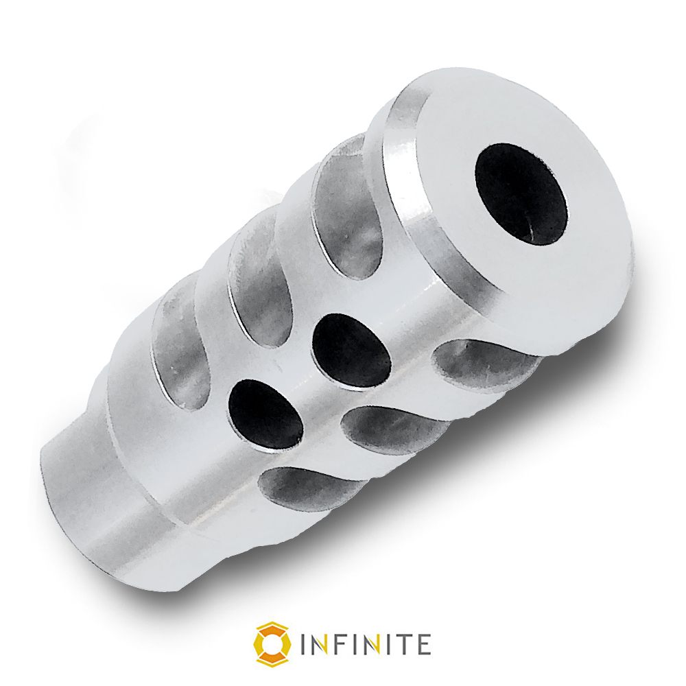 BROOKLYN DELHI Infinite Product Solutions 578-XTREME-SS .578-28 Right Hand X-Treme Muzzle Brake, Stainless Steel