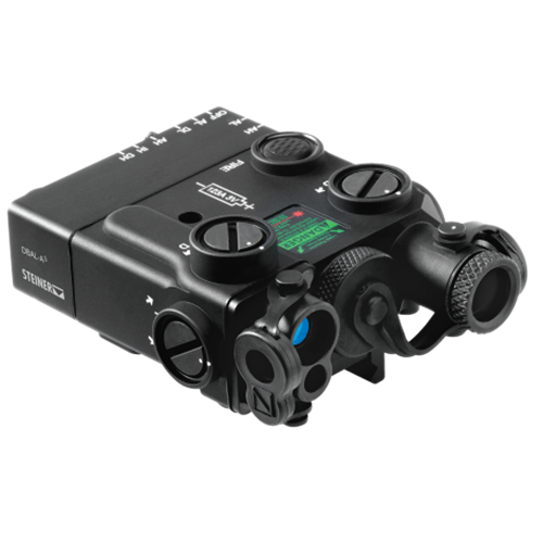 Steiner Binoculars SG-9008 DBAL-A3 Civilian Dual Beam Aiming Laser, Black