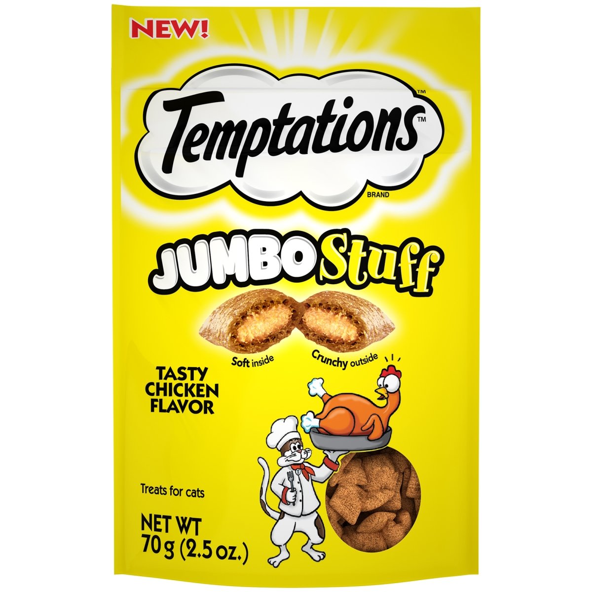 Temptations jumbo outlet stuff cat treats