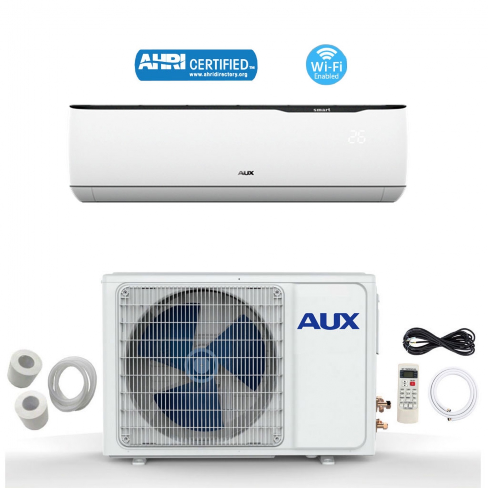 AUX Group ASW-H24N2-JIR1D1-US-A 12ft. 24000BTU Mini Ductless Air Conditioner
