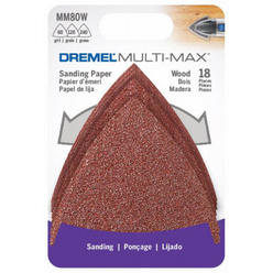 Dremel MM80W Wood Sandpaper   Pack of 2