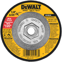 DeWalt DW4523 4.5 x 0.25 in. Metal Cutting Wheel