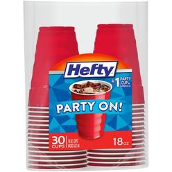 Hefty 00C21806 30 Count 18 Oz Hefty Easy Grip Party Cups
