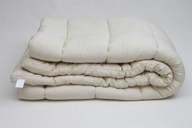 SLEEP & BEYOND OTMP 1.5 in. Organic Merino Wool Mattress Topper - Twin