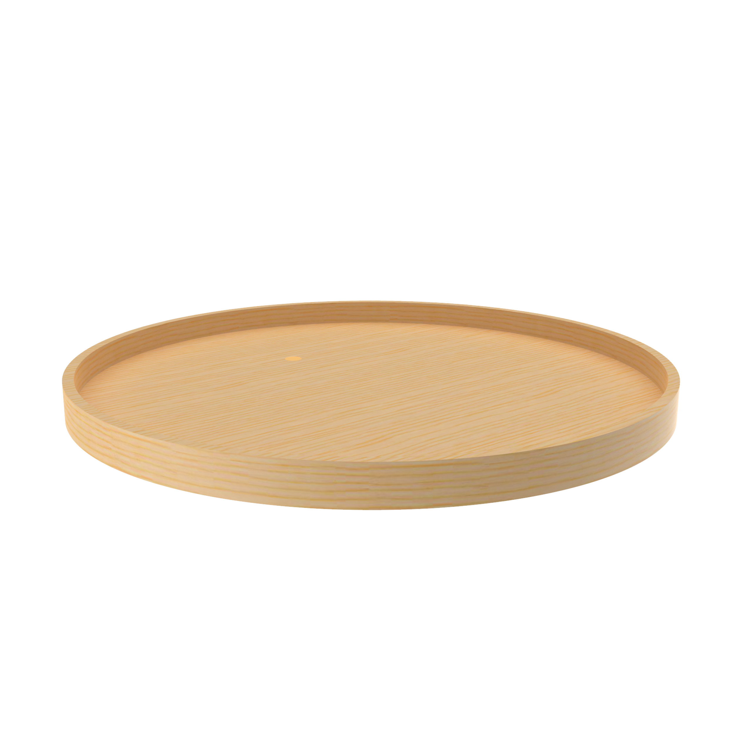 Rev-A-Shelf Rev A Shelf LD-4BW-001-32SB-1 32 in. Banded Wood Full Circle Lazy Susan with Steel Bearing  Natural