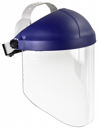3M 82783-00000 Clear Polycarbonate Faceshield With Ratchet Headgear
