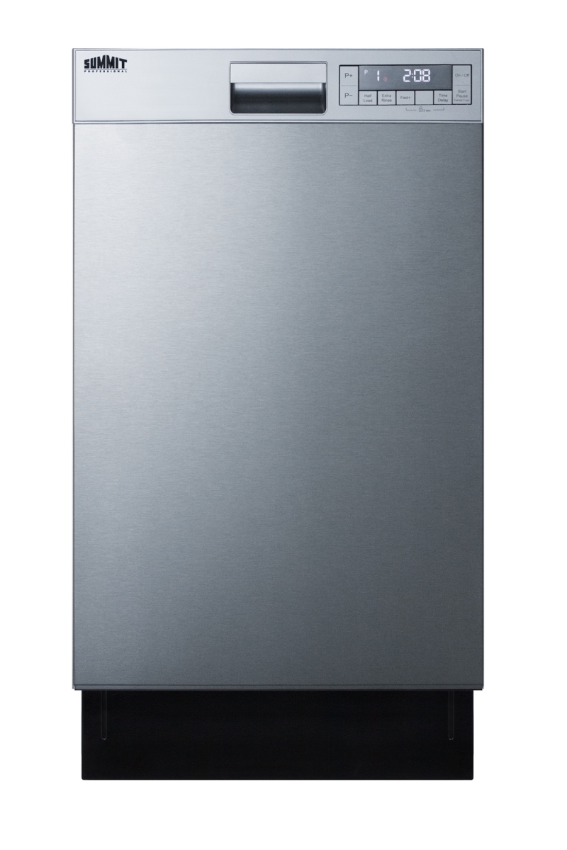 Summit DW18SS4ADA 18 in. Built-In Dishwasher, Stainless Steel