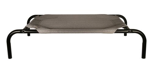 Coolaroo 799870436087 Steel Pet Bed Large-Grey