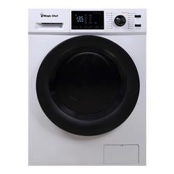 Magic Chef MCSCWD27W5 2.7 cu. ft. All in One Washer & Ventless Dryer Combo&#44; White