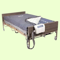 Drive Medical Design & Manufacturing Drive Medical 14048 Med Aire Bariatric 48 inch Low Air Loss 10 inch Mattress and Pump System