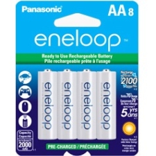 Panasonic TW9439 Eneloop AA Batteries, Pack of 8
