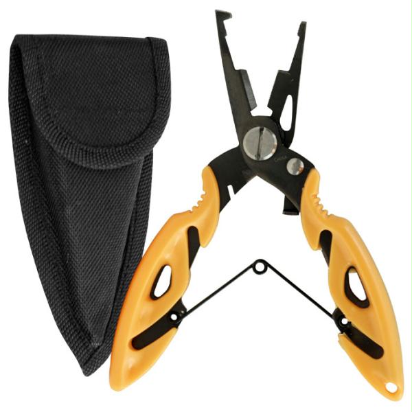 Trademark Global Gone Fishing Titanized Fisherman Pliers with Braid Cutter