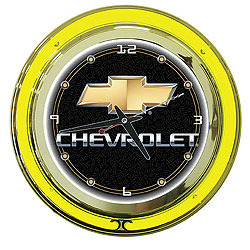 Trademark Global Chevy 14&amp;quot; Neon Clock- GM1400CH