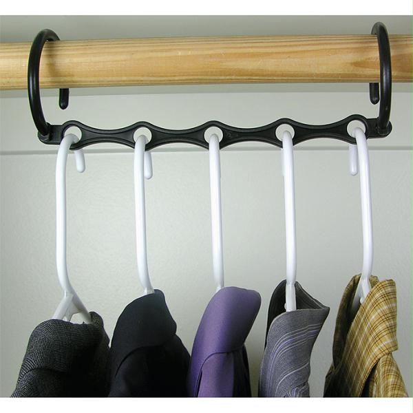Trademark Global Inc Set Of 10 Magic Hangers - As Seen On T.V.