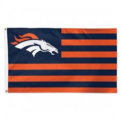 Bookazine Denver Broncos Flag 3x5 Deluxe Americana Design