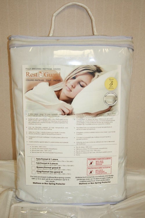 Austin-Taperly H14412 Rest-guard Bed Bug Waterproof Mattress Cover - 12 in. King