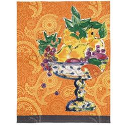Peking Handicraft 04JJ92C 18 x 25 in. Fruit Bowl Kitchen Hand Towel - Pack of 4