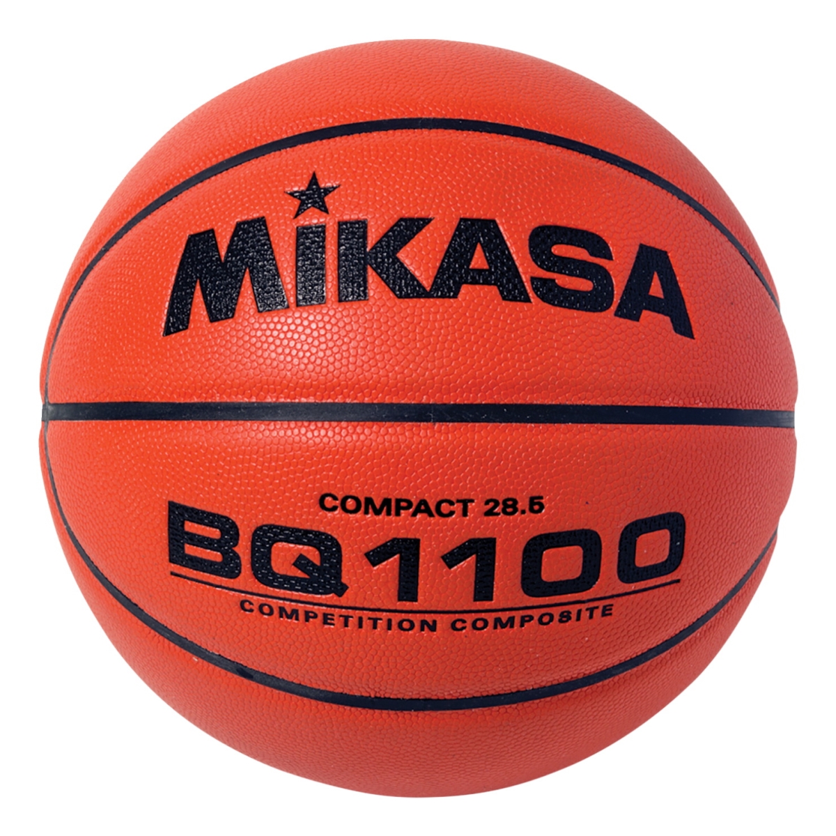 Mikasa 2019890 28.5 in. Composite Covered Basketball, Orange