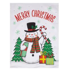 Peking Handicraft 04TG777WC 18 x 25 in. Merry Christmas Snowman Kitchen Towel - Pack of 4
