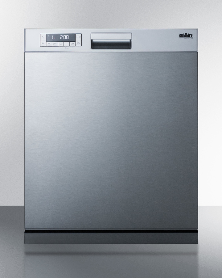 Summit Appliance DW2435SSADA 24 in. Wide Energy Star Certified ADA Compliant Built-in European Dishwasher