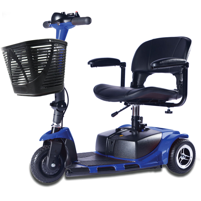 Zipr ZIP10BLU Roo 3-Wheel Mobility Scooter&#44; Blue