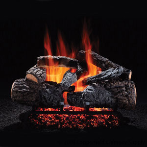 Chimney Hargrove Manufacturing  24 Inch  Cross Timbers Vented Gas Logs  Logs Only  RGA 2-72 Approved