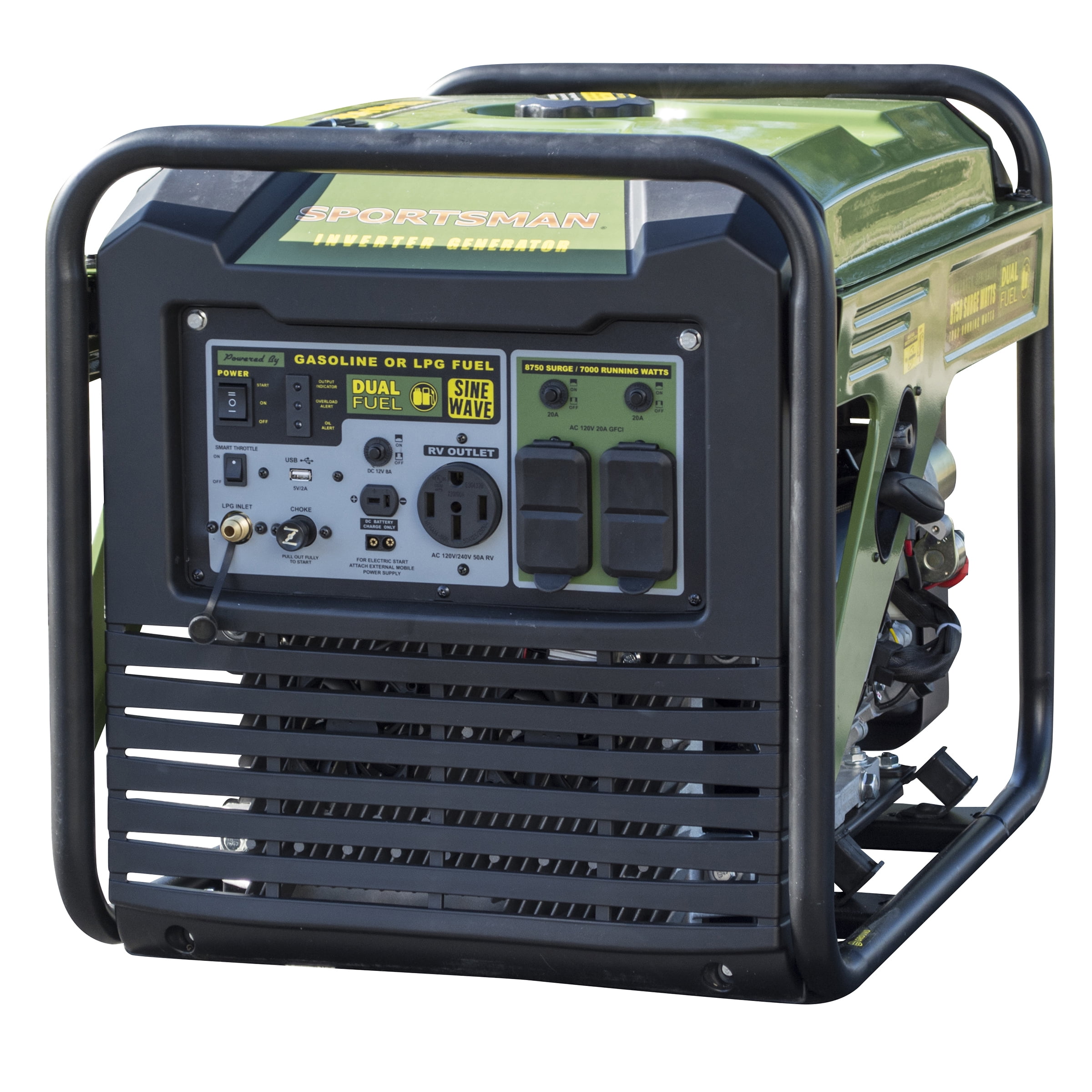 SPORTSMAN GEN85KIDF 8750 watt Surge Dual Fuel Digital Inverter Portable Generator