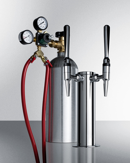 Summit KITNCFTWIN Dual Tap Kit to Convert Beer Dispensers for Nitro-infused Coffee Service