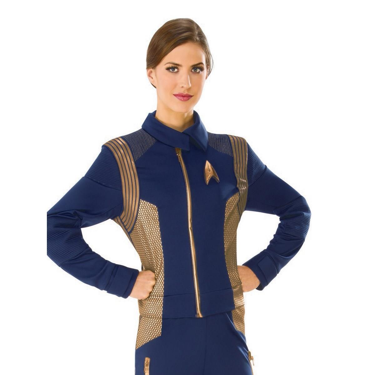 Rubie's Costume Co Rubies 279840 Star Trek Discovery Womens Copper Operations Uniform&#44; Standard Size