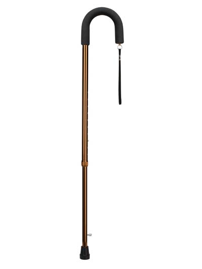 Mabis 502-1315-5400 Retractable Ice Tip Cane - Standard Grip - Bronze