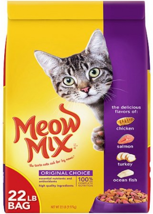Meow Mix 799156 22 lbs Meow Mix Original Choice Dry Cat Food