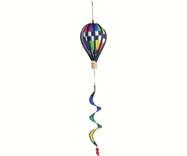 Premier Designs PD25801 Checkered Rainbow Hot Air Balloon, Small