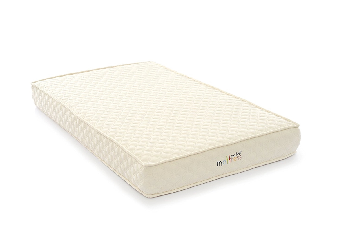 He-Man My First Mattress CM-MFRFQ-01 Memory Foam Crib Mattress with Quilted Waterproof Cover, Off White