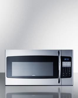 Summit OTRSS301 30 in. Wide Over the Range Microwave, Stainless Steel