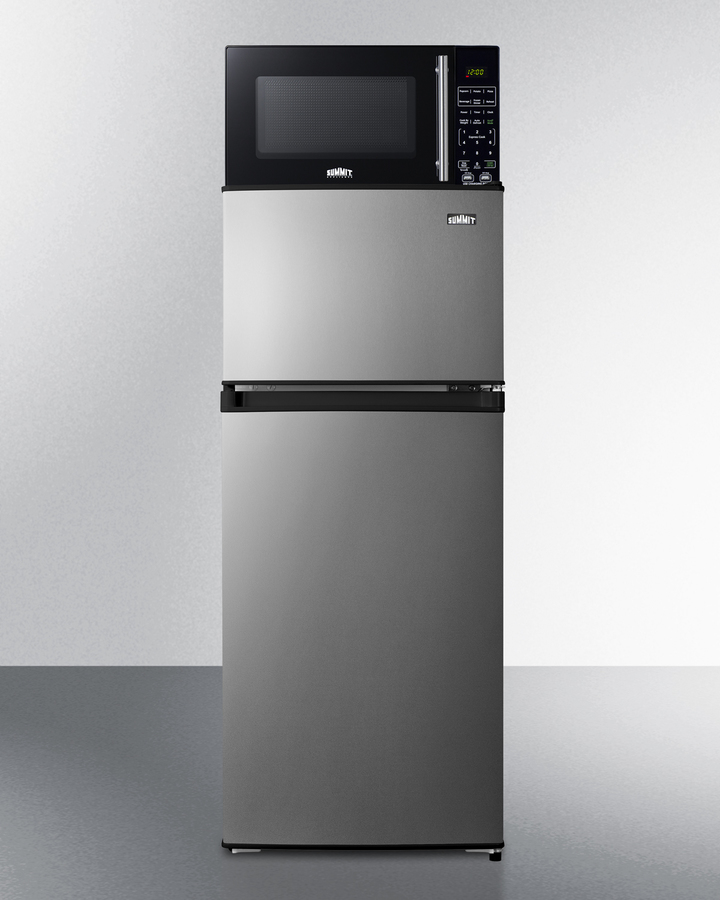 Summit Appliance MRF73PLA Microwave & Refrigerator-Freezer Combination with Allocator