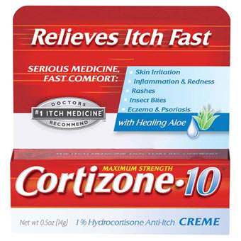 Cortizone 10 Anti-Itch Cream - 0.5 Oz.