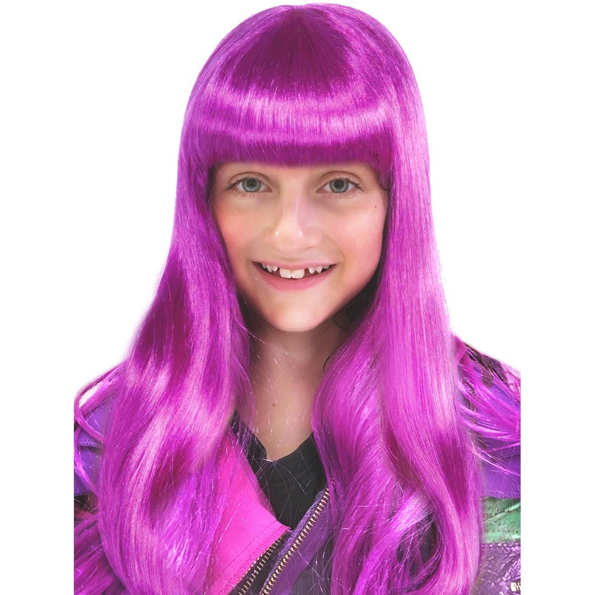 Forum Novelties Costumes Rubies   274675 Isle Rubies  Long Purple Neon Wig - One Size
