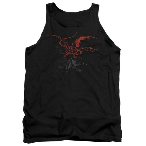 Trevco The Hobbit-Smaug Adult Tank Top- Black - Large