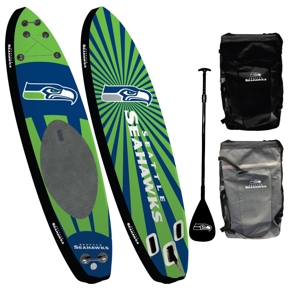 Sporticulture BCPDLBSEA Team Pride NFL Seattle Seahawks Inflatable Stand Up Paddle Board