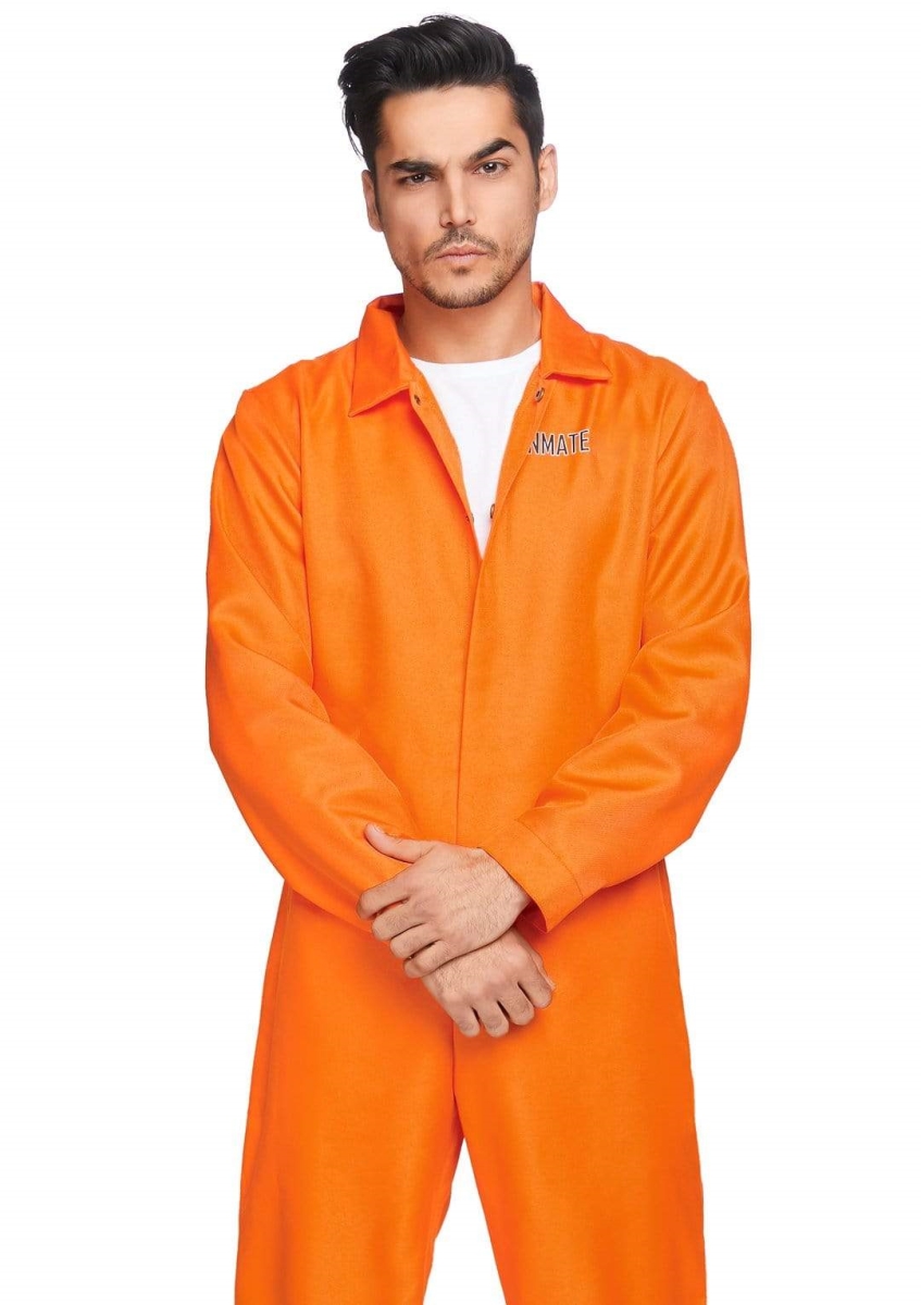 Orange prison jumpsuit costume best sale