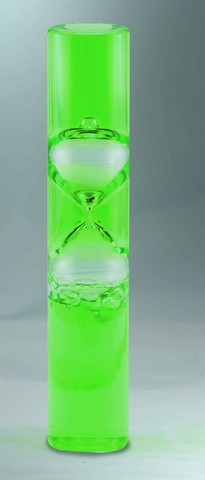 Tedco Toys 60009 5 Minutes Sand Water Timers- Green