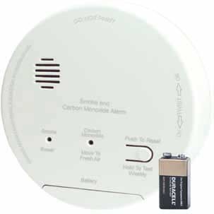 UnbeatableSale Cicso Independent GEN-GN503FF Hard Wired Smoke &amp; Carbon Monoxide Photoelectric Alarm With Backup