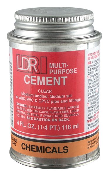 LDR Industries 180454456 090 7105 0.25 PT 3 Way Multi-Purpose Cement